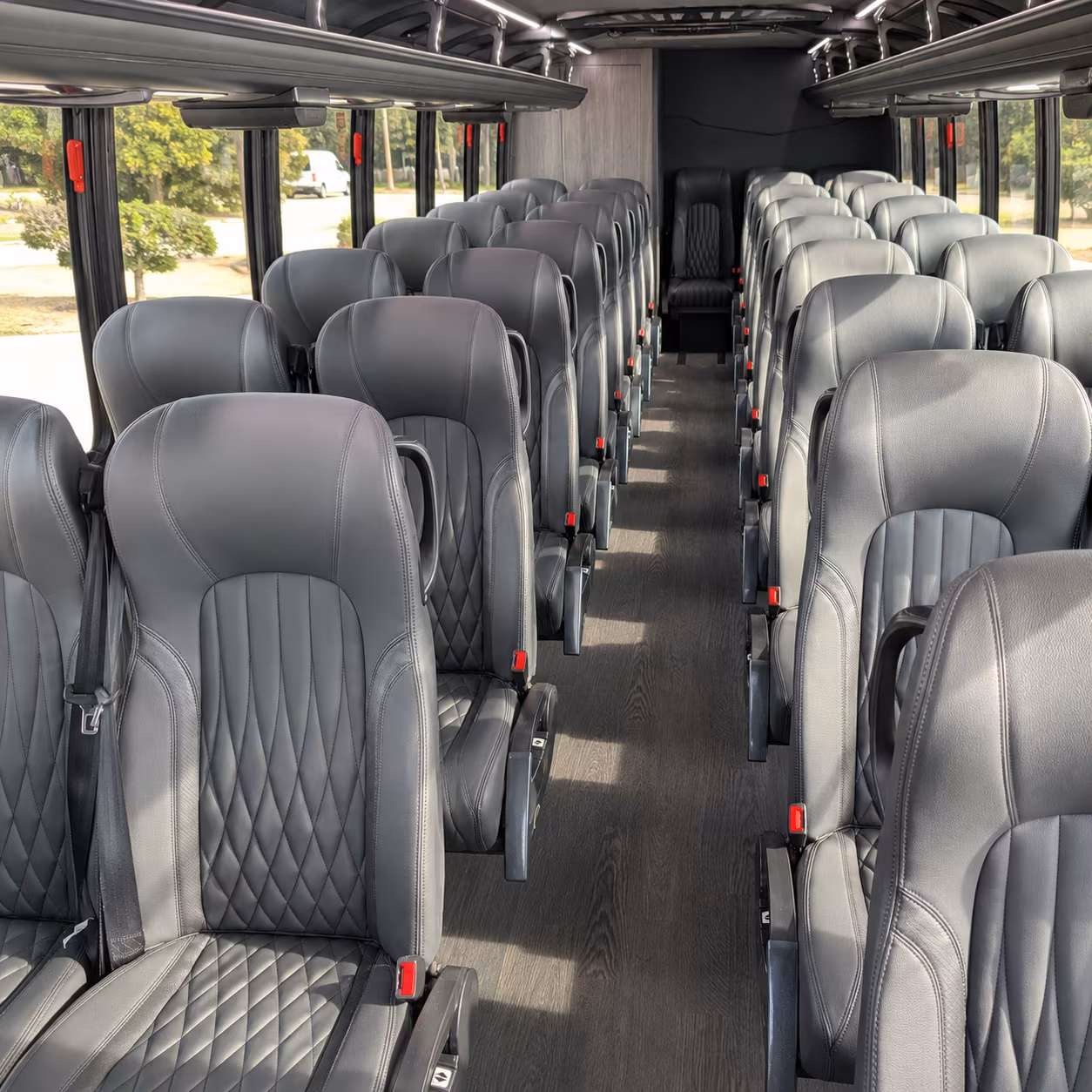 30 passenger minibus interior