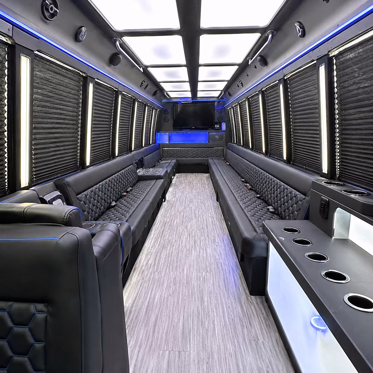 bus rentals for olathe bachelor parties headed to sporting events