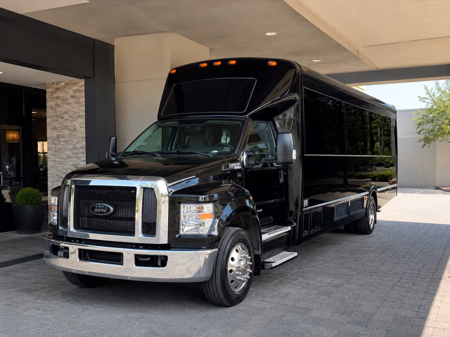 buses for bands performers and production groups touring through olathe