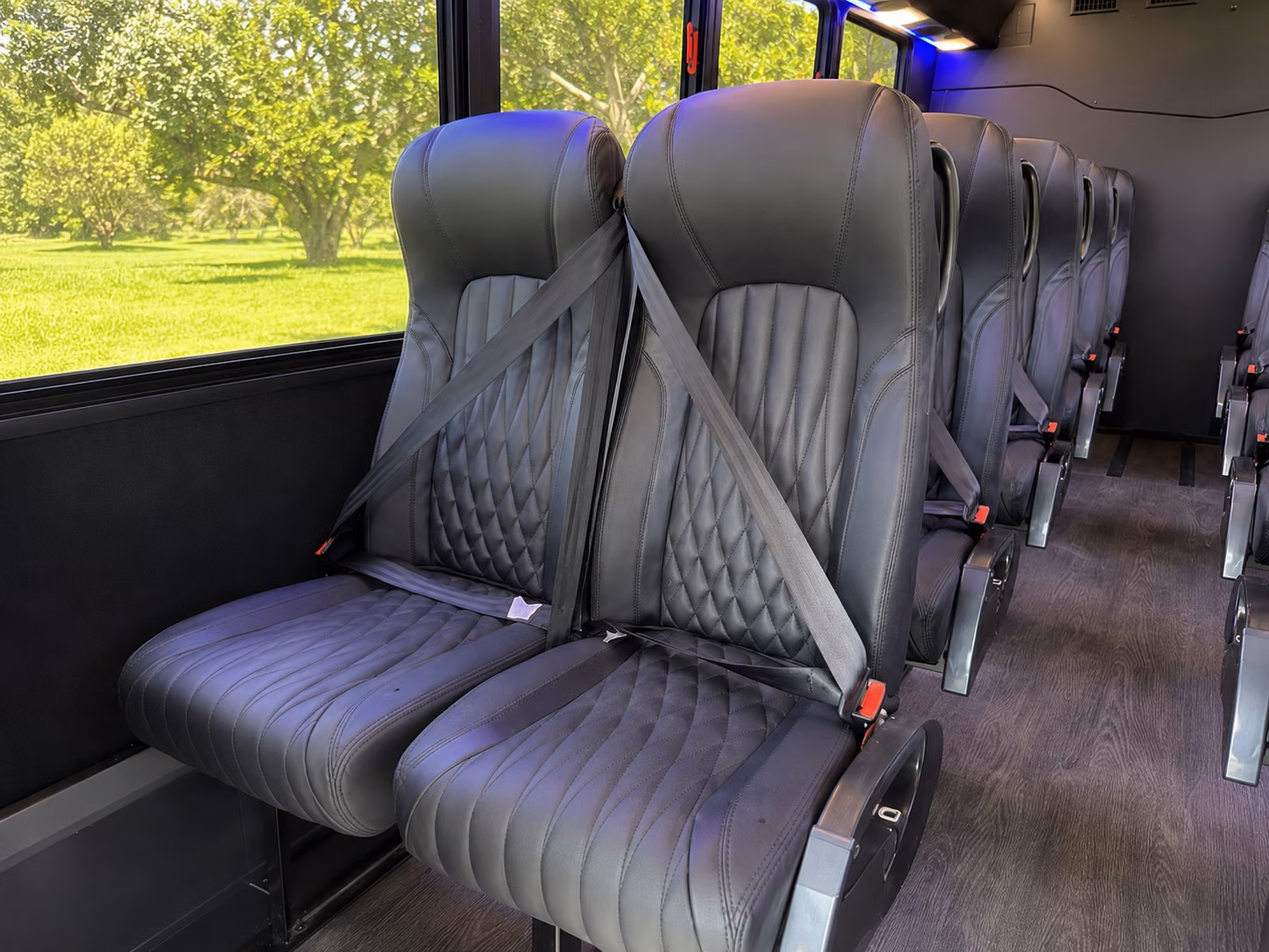 olathe 18 passenger minibus interior