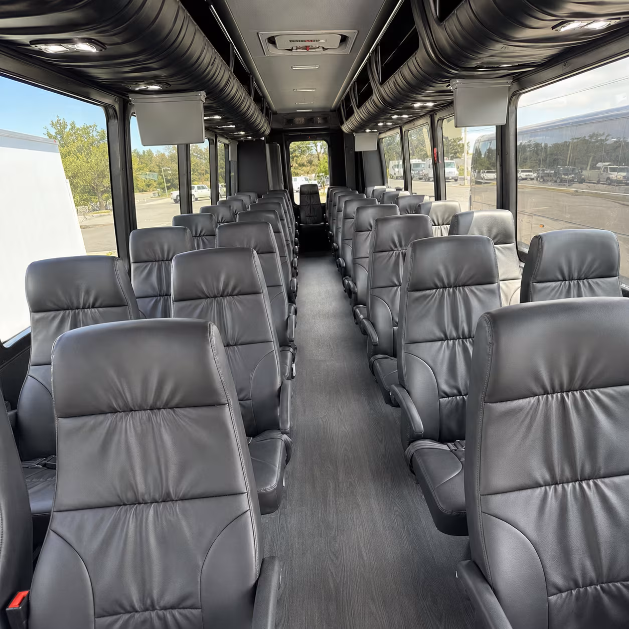 olathe 25 passenger minibus interior