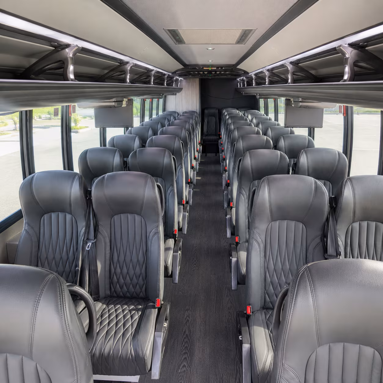olathe 35 passenger minibus inside