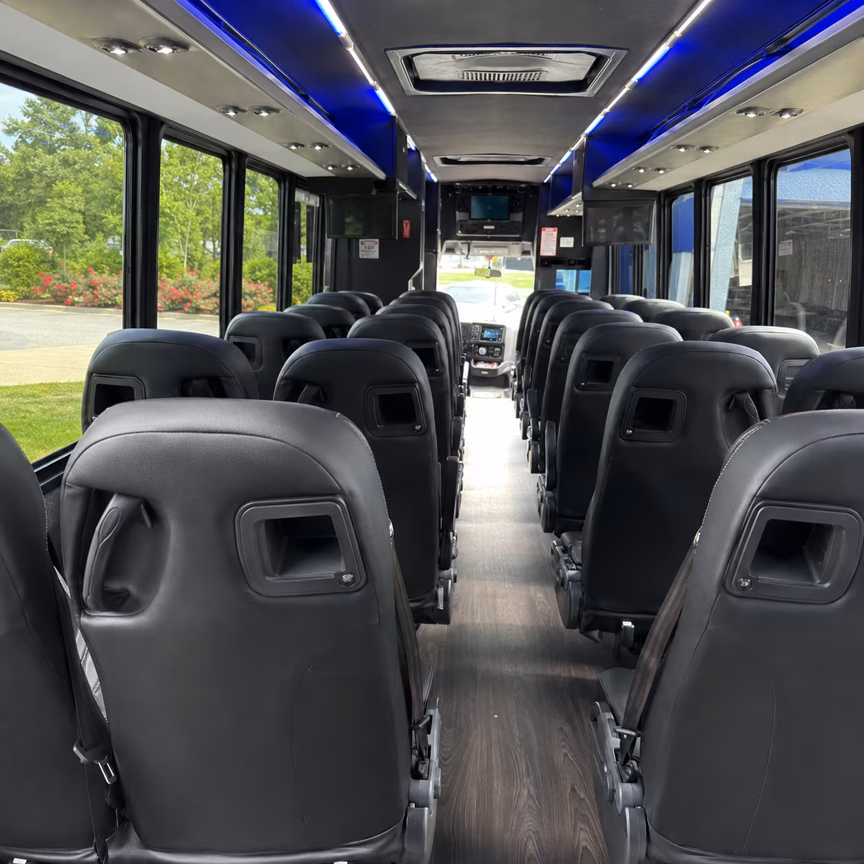 olathe 35 passenger minibus interior