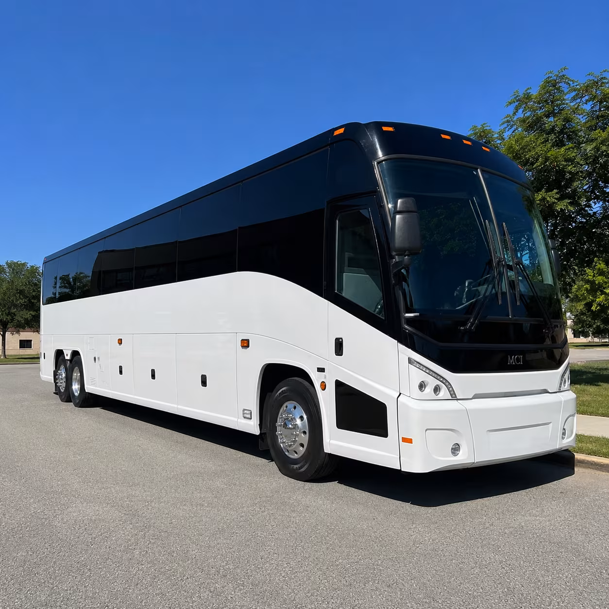 olathe 40 passenger charter bus