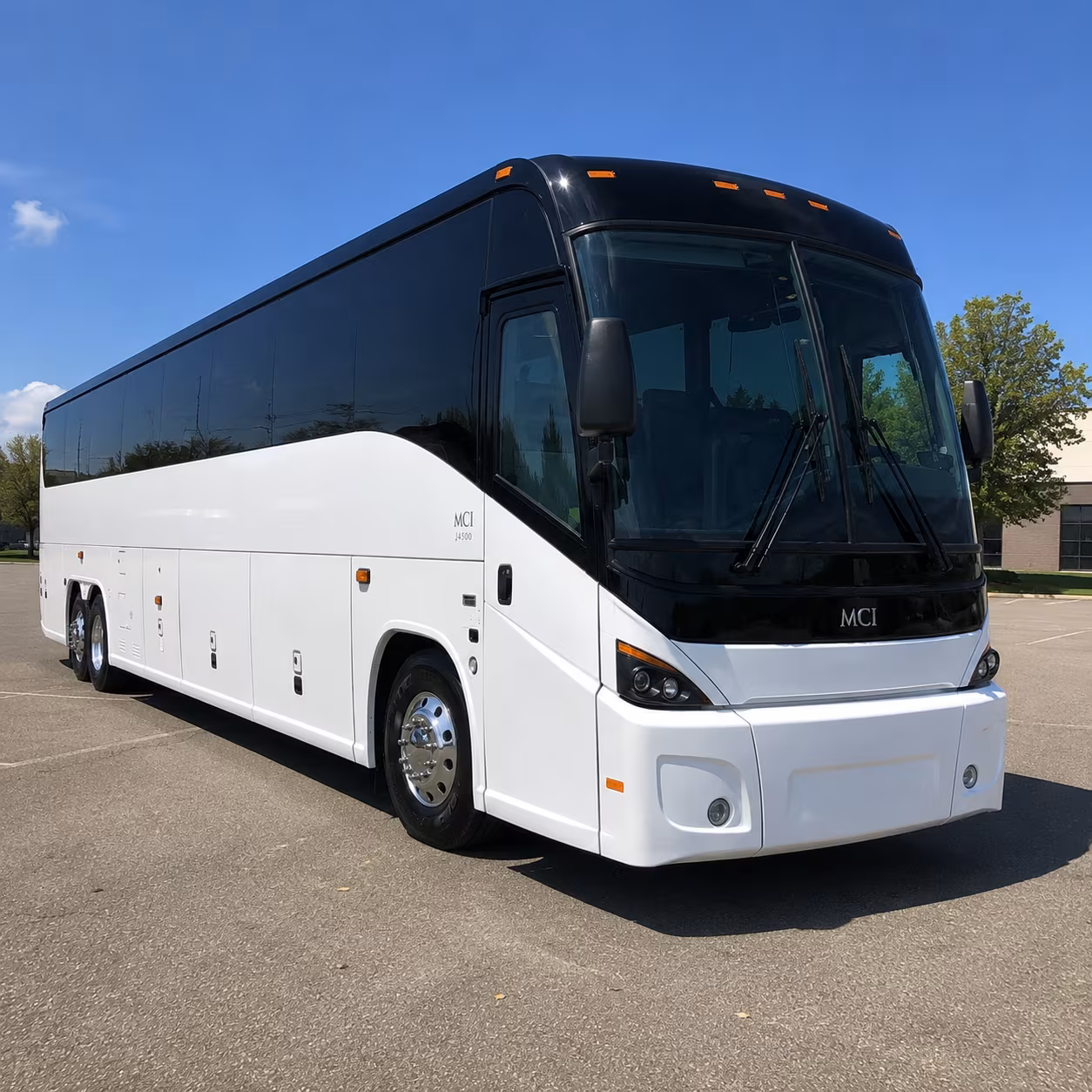 olathe 45 passenger charter bus