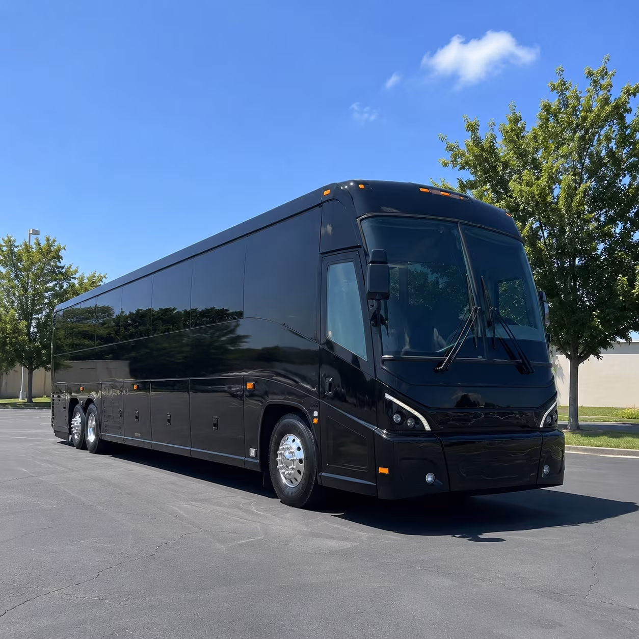 olathe 56 passenger charter bus