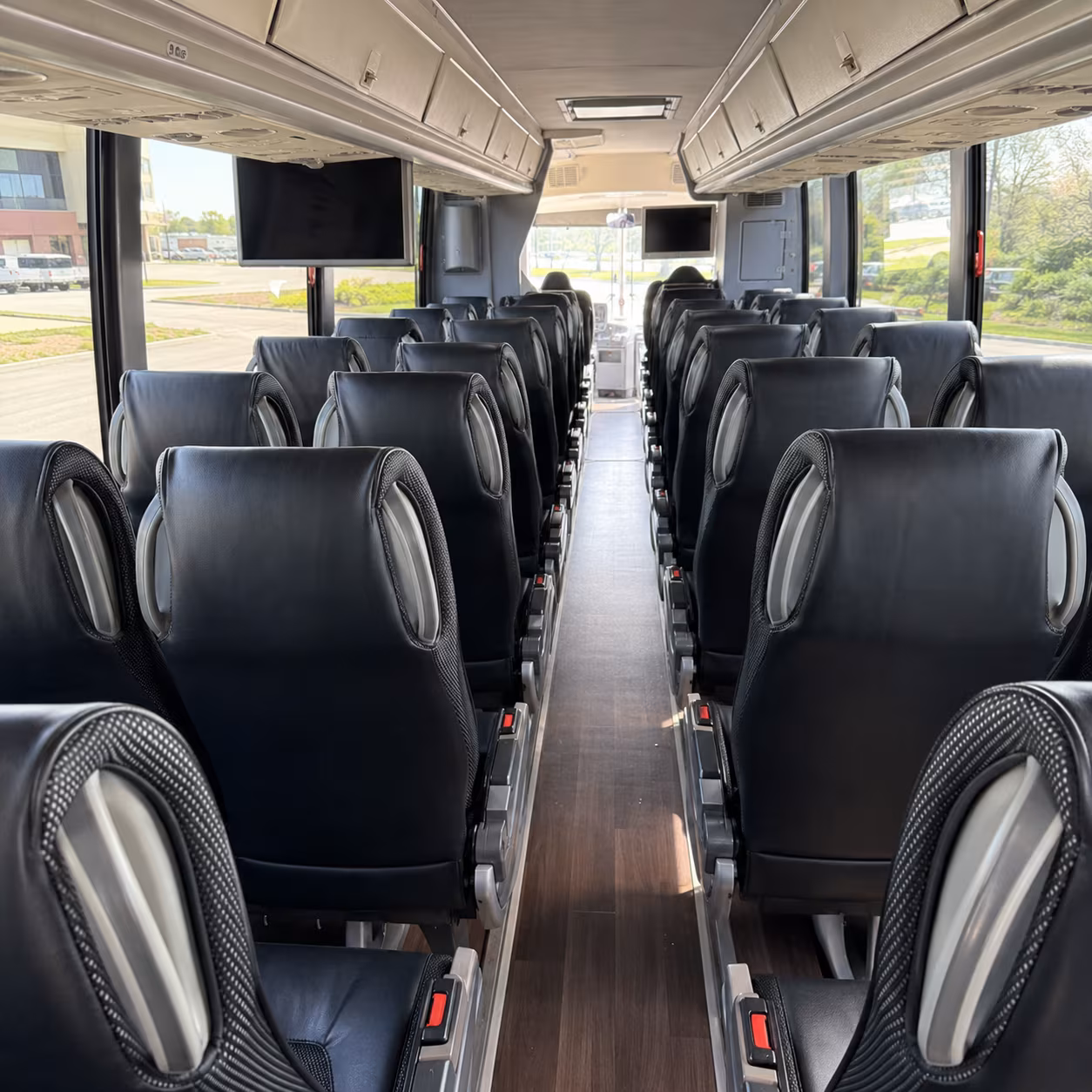 olathe charter bus inside
