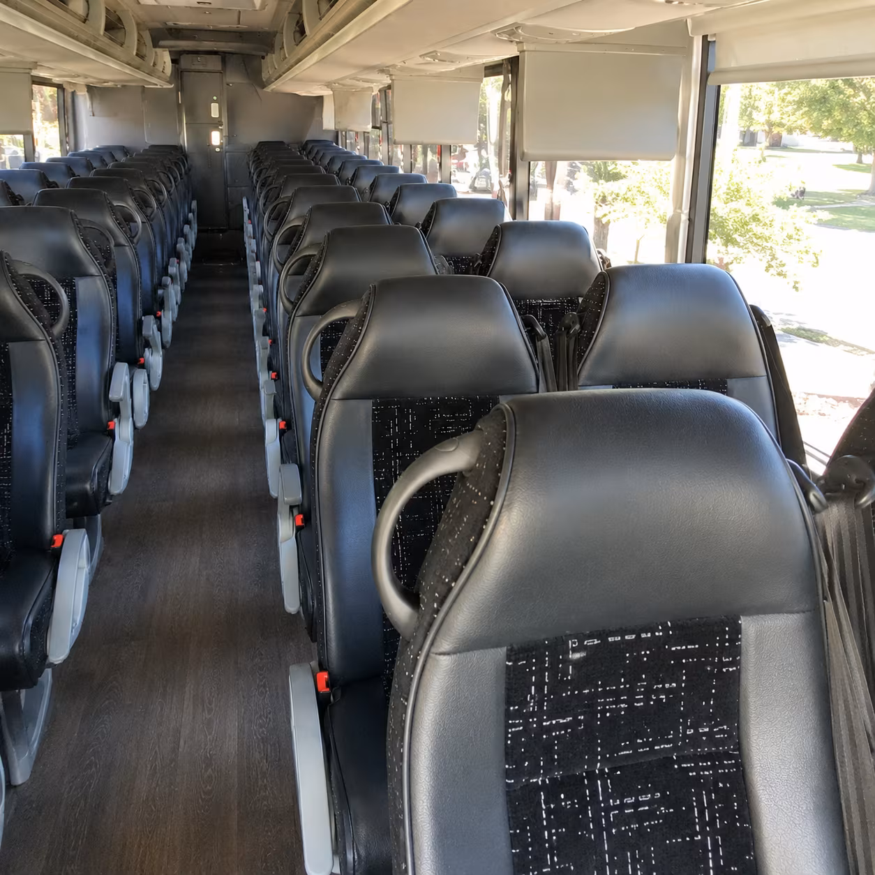 olathe charter bus interior