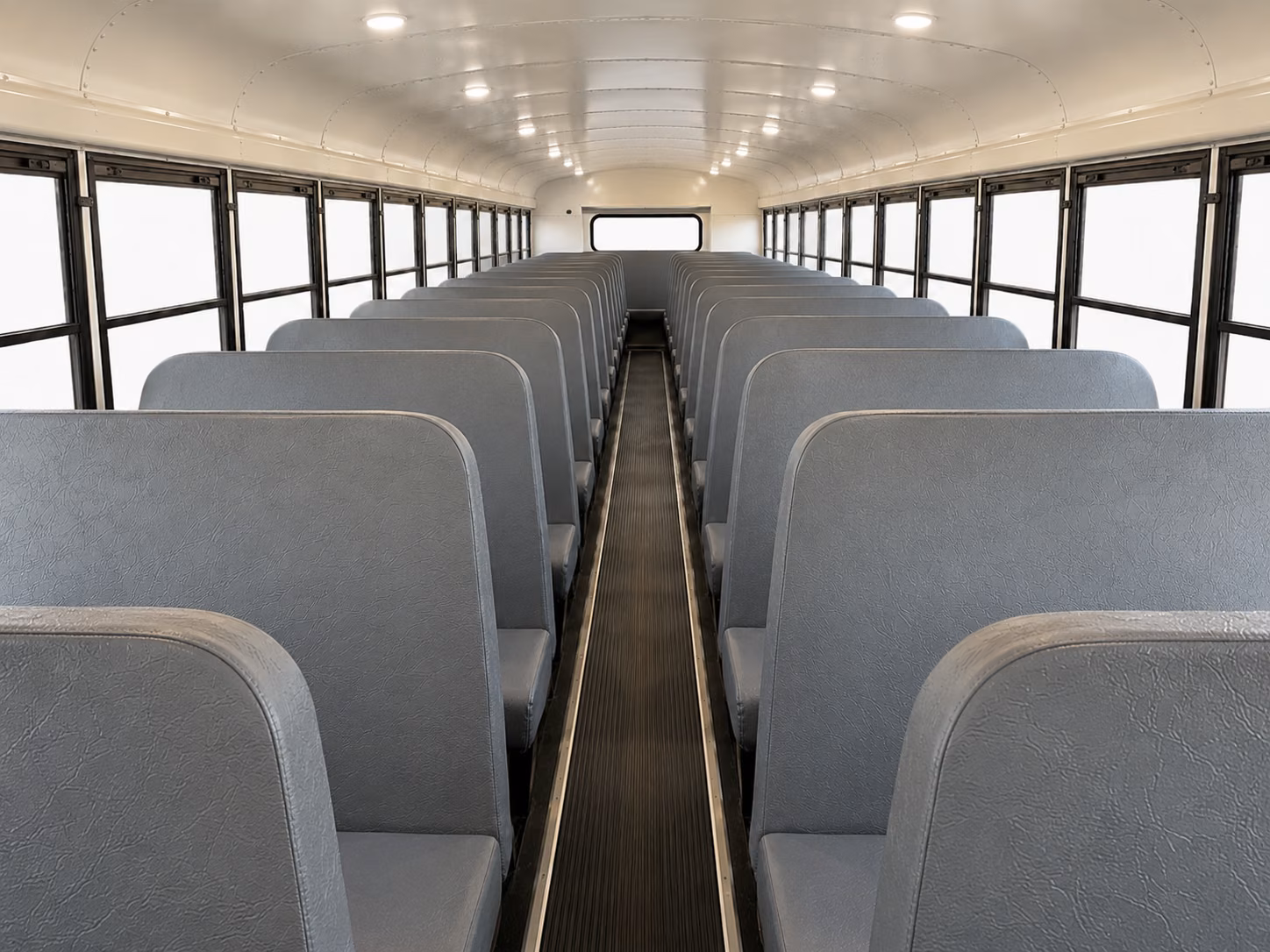 olathe school bus inside