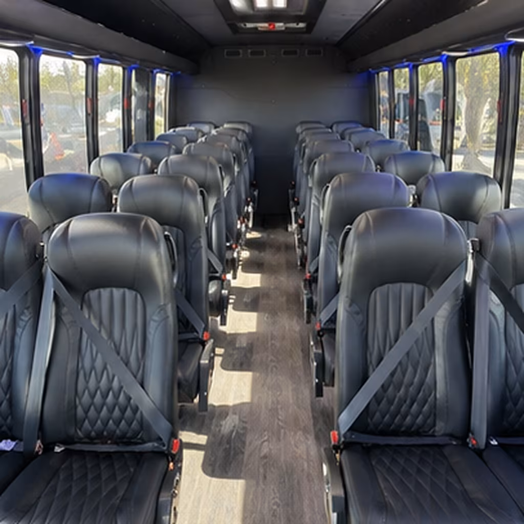 olathe wedding transportation onboard seating