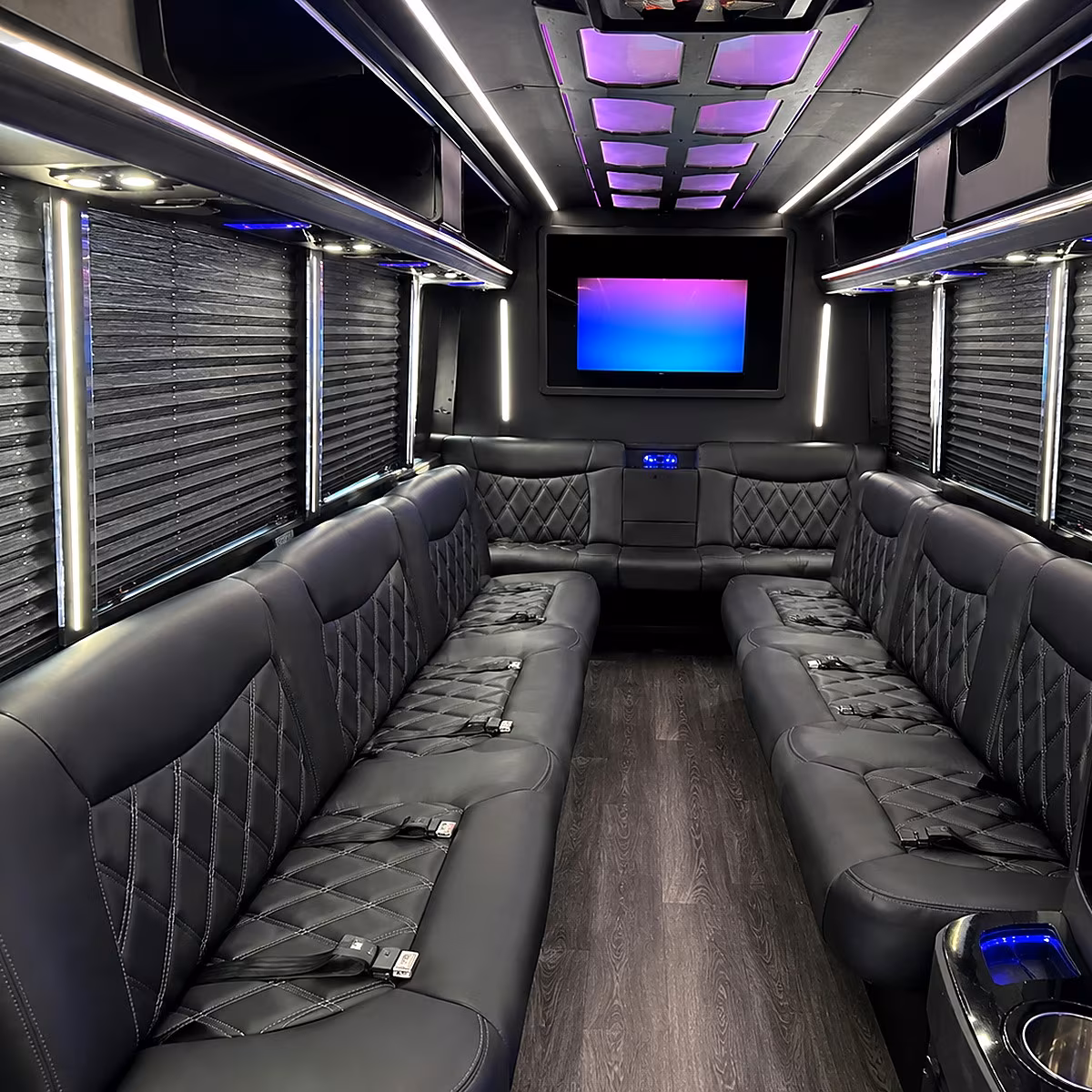 party bus interior