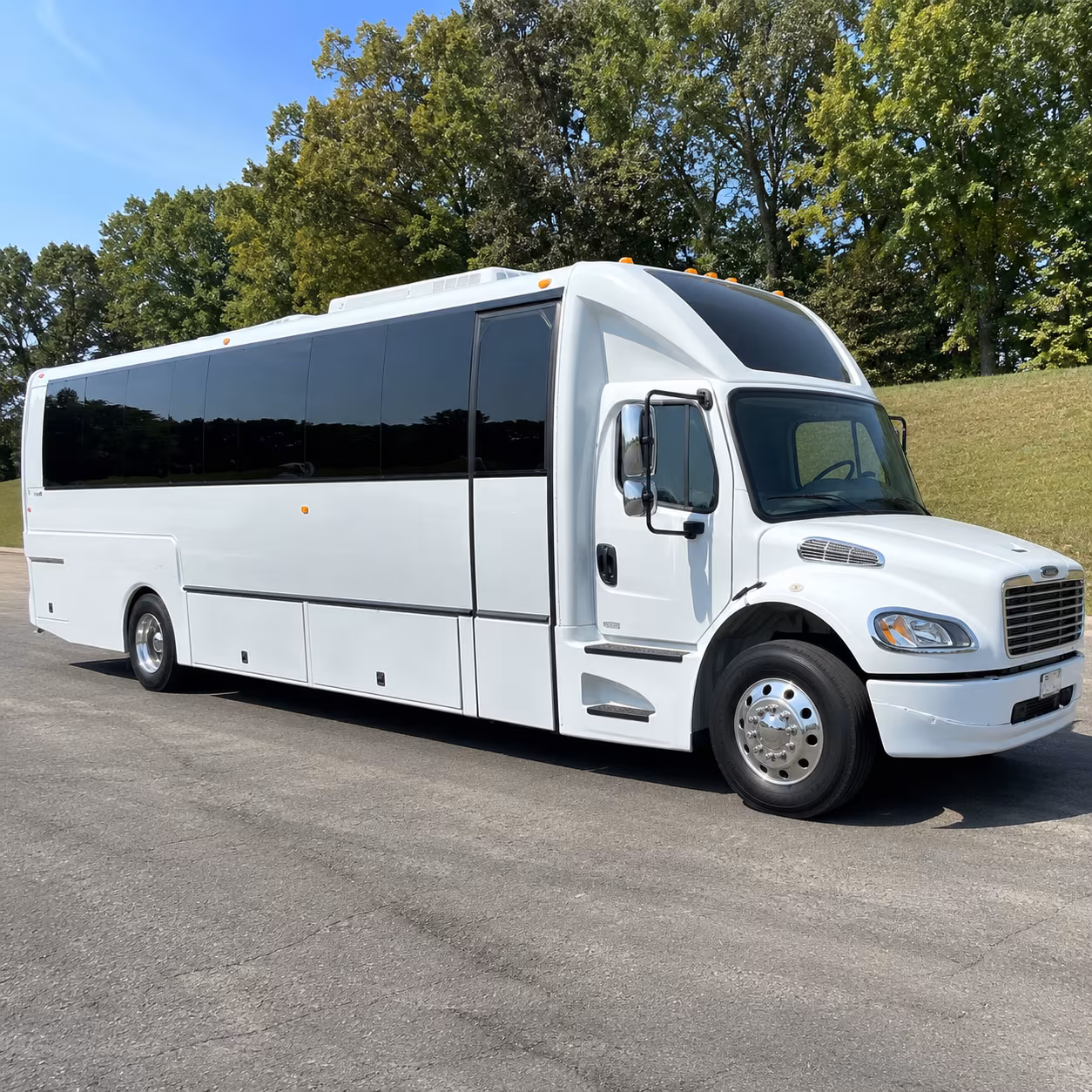 party buses for olathe bridal parties and wedding day getting ready runs