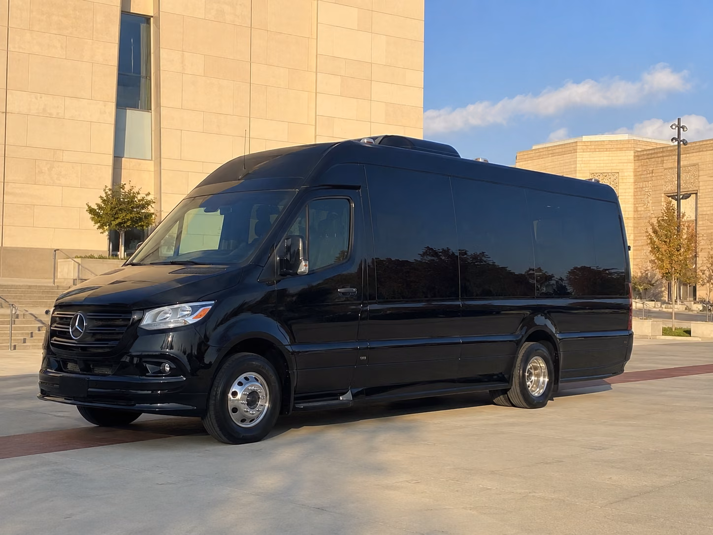 sprinter van with driver